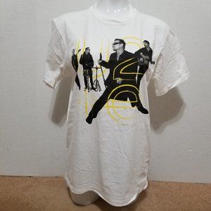 U2 shirt Medium U2ie Tour Live 2015 Photo graphic concert band merch Bono Edge